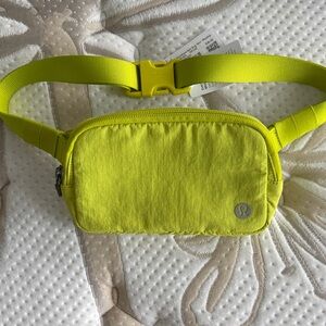 Lululemon Bright Yellow Everywhere Belt Bag